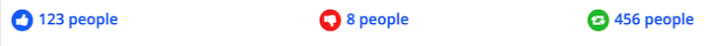 Responses normal post desktop view